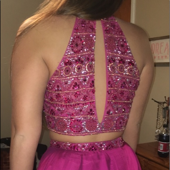 Sherri Hill Homecoming Dress W/ Matching Earrings! - Picture 6 of 6